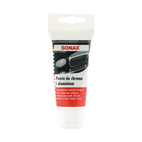 Pasta do chromu i aluminium SONAX 75ml